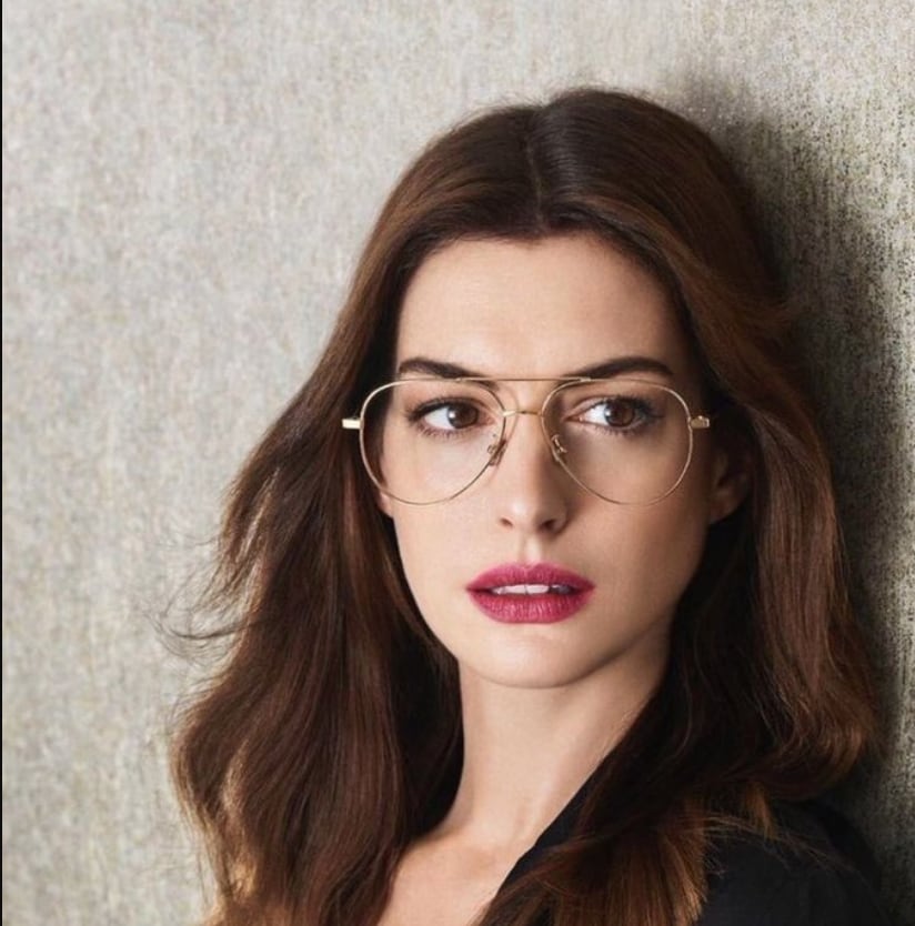 Anne hathaway glasses on sale